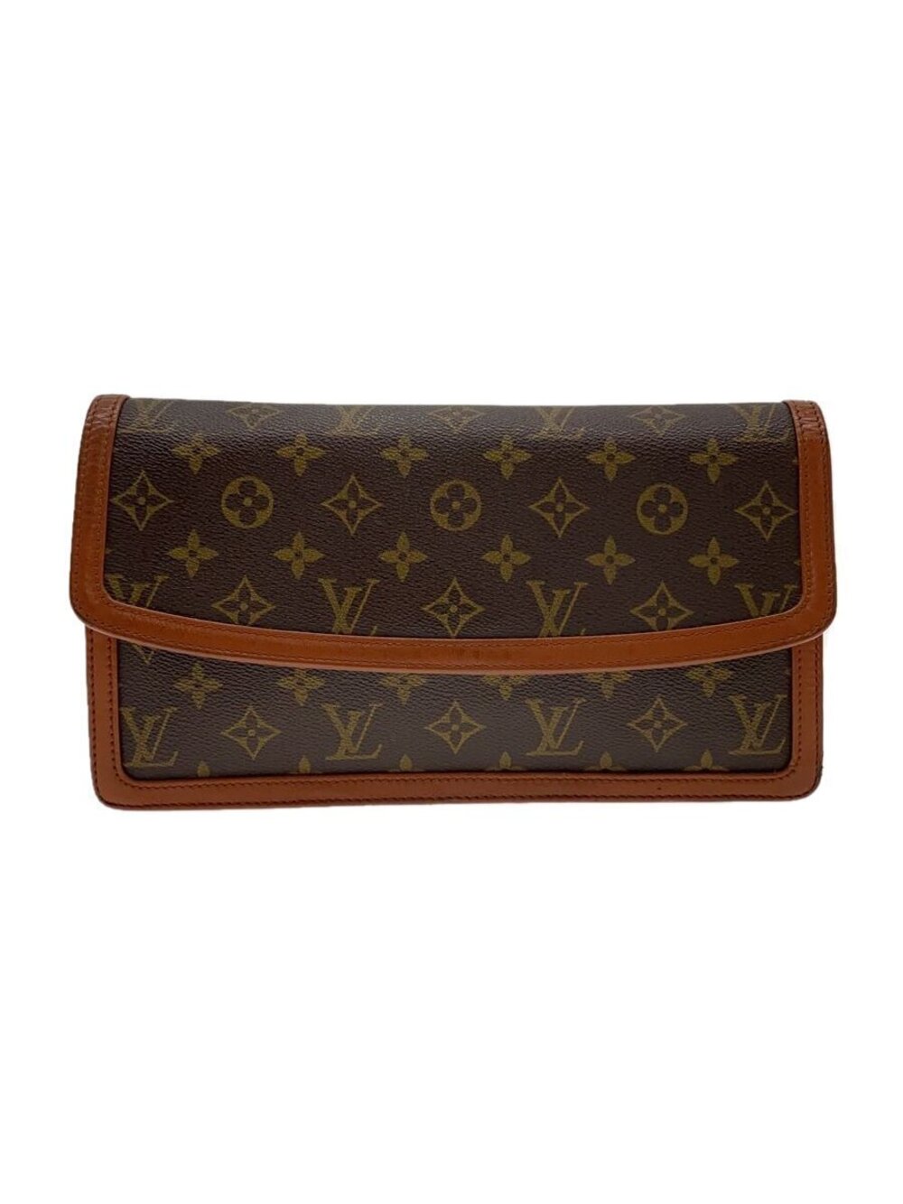 LOUIS VUITTON Pochette Dam Monogram Canvas Brown